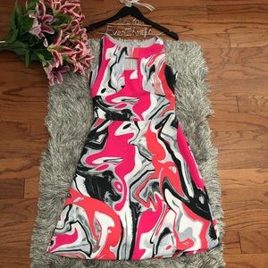 Yoana Baraschi Sz 0 A-Line Dress w/Front Keyhole